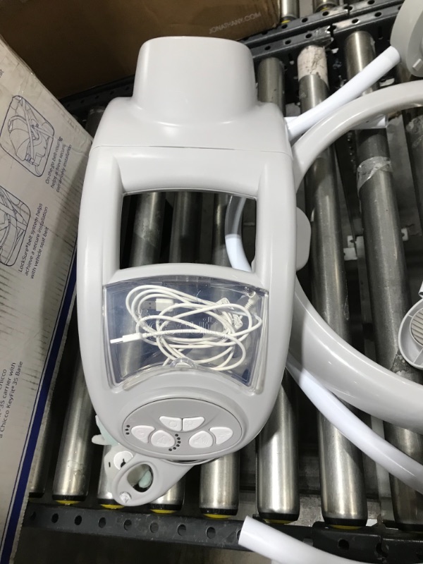 Photo 1 of Ingenuity InLighten 2-in-1 Baby Swing & Rocker - Cool Mesh Fabric, Vibrations, Swivel Infant Seat, Nature Sounds, Light Up Mobile - Pemberton