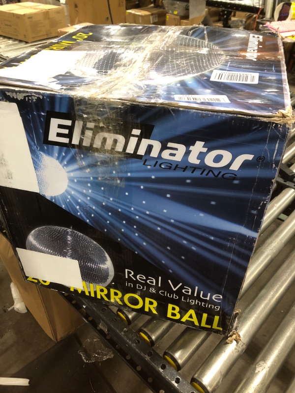 Photo 4 of Eliminator Lighting EM20 20in Mirror Disco Ball