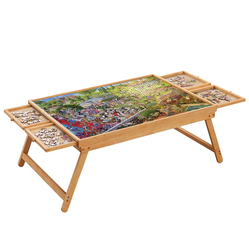 Photo 1 of 1500PCS Folding Puzzle Table