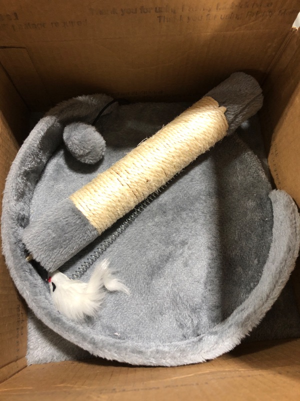 Photo 1 of 1 Level Cat Tower w/ scratch post and mouse toy