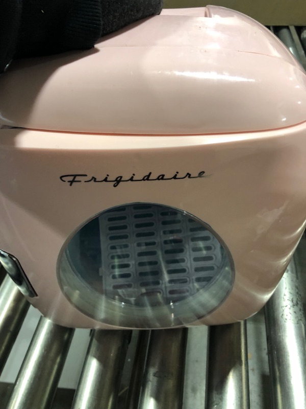 Photo 1 of FRIGIDAIRE EFMIS462-PINK 12 Can Retro Mini Portable Personal Fridge/Cooler for Home, Office or Dorm, Pink
