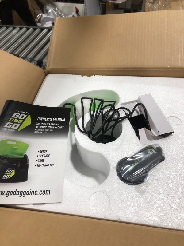 Photo 1 of GoDogGo Fetch Machine Dog Ball Launcher & Automatic Ball Launcher for Dogs (Tennis Ball Launcher for Dogs uses Tennis Balls for Dogs) Ball Launcher for Dogs that Love Fetch (ONLY HAS 1 BALL)