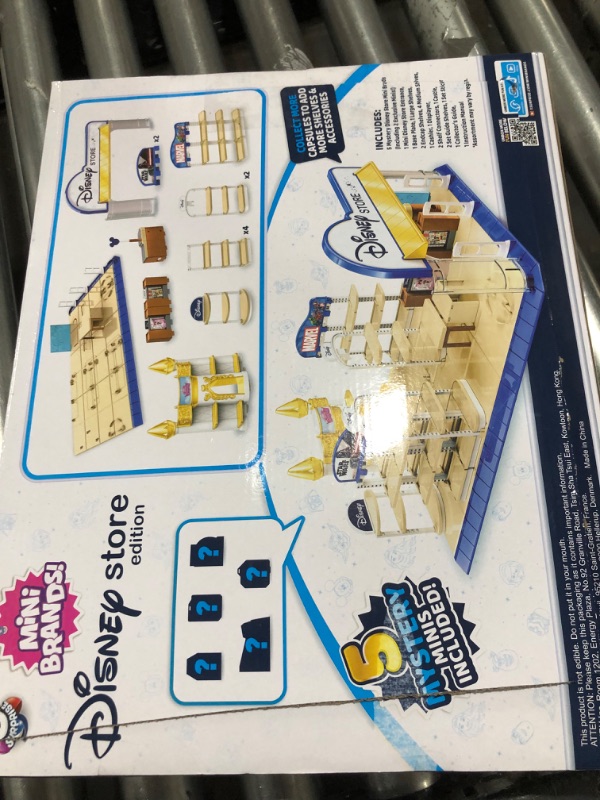 Photo 3 of 5 Surprise Mini Brands Disney Toy Store Playset by Zuru - Disney Toy Store Includes 5 Exclusive Mystery Mini's, Store and Display Mini Collectibles, Toy for Kids, Teens, and Adults