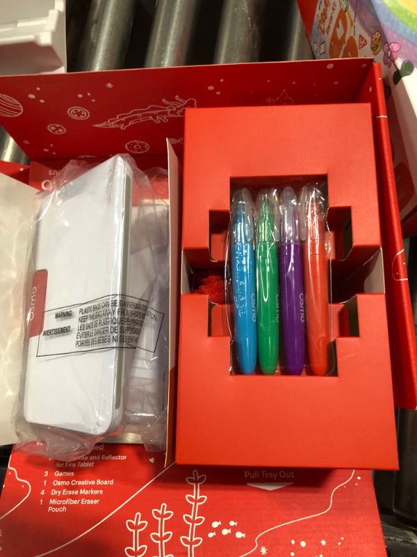 Photo 1 of Osmo - Creative Starter Kit for Fire Tablet-3 Educational Learning Games-Ages 5-10-Creative Drawing & Problem Solving/Early Physics-STEM Toy Gifts-Kids(Osmo Fire Tablet Base Included-Amazon Exclusive)