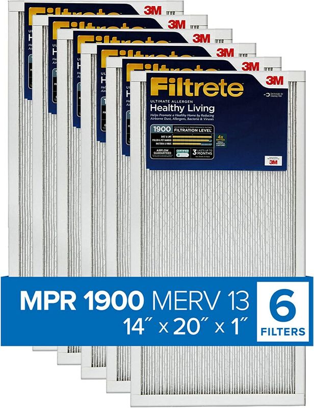 Photo 1 of 3M UA00DC-6 Filtrete™ Ultimate Allergen Reduction Filters (Pack of 6)