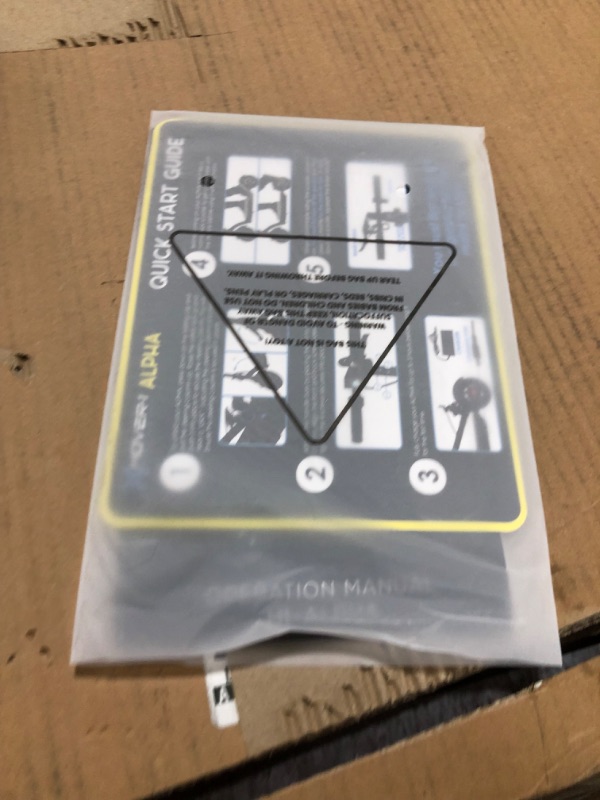 Photo 1 of Hover-1 Alpha Electric Scooter | 18MPH, 12M Range, 5HR Charge, LCD Display, 10 Inch High-Grip Tires, 264LB Max Weight, Cert. & Tested - Safe for Kids, Teens & Adults Yellow