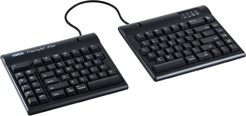 Photo 1 of KINESIS Freestyle2 Blue Wireless Ergonomic Keyboard for Mac (9" Standard Separation) 