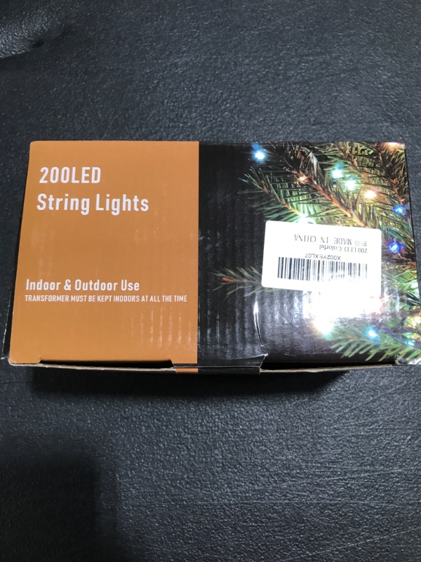 Photo 1 of 200 LED STRING LIGHTS. COLORFUL. 