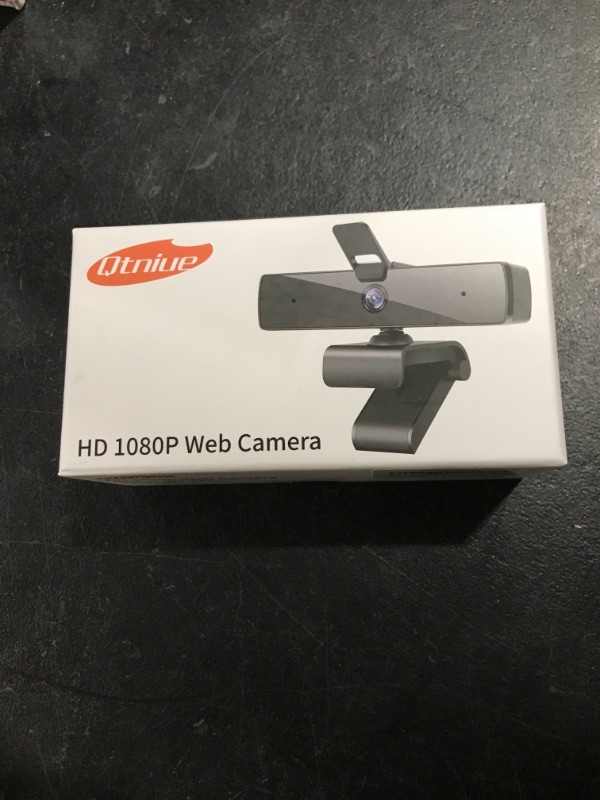 Photo 2 of Qtniue Webcam with Microphone and Privacy Cover, FHD Webcam 1080p, Desktop or Laptop and Smart TV USB Camera for Video Calling, Stereo Streaming and Online Classes 30FPS