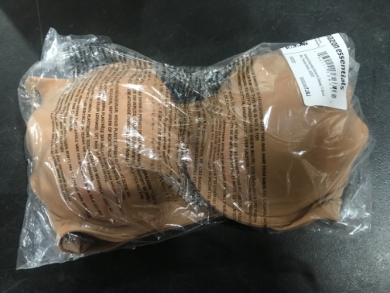 Photo 1 of Amazon Essentials Women's Classic T-Shirt Bra 36DDD Washed Bronze
