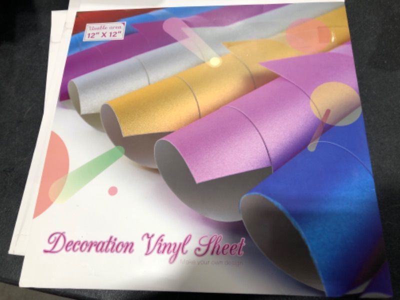 Photo 1 of 6 COLORS SELF ADHESIVE VINYL 1 PACK