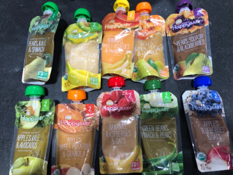 Photo 1 of BABY FOOD, VARIOUS FLAVORS 10 POUCHES