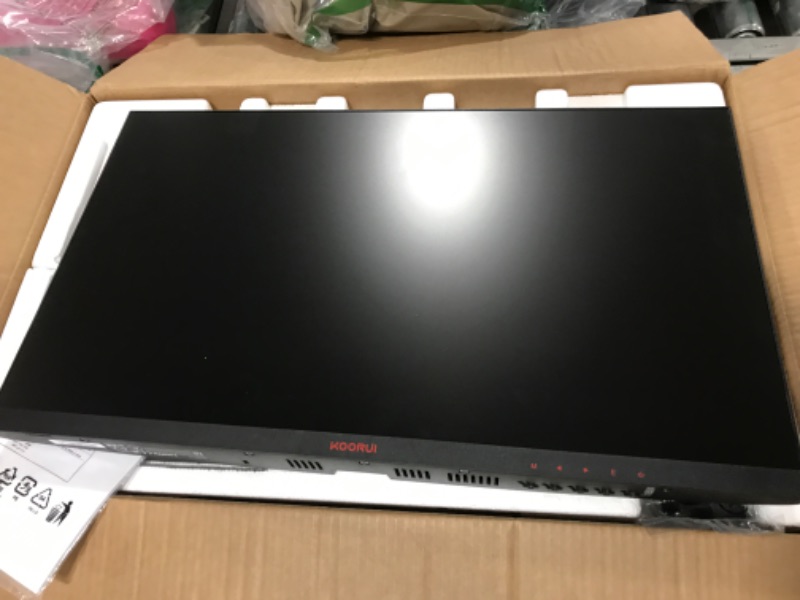 Photo 3 of KOORUI 24 Inch Computer Monitor -FHD 1080P Gaming Monitor 165Hz VA 1ms Build-in FreeSync™, Compatible G-sync, LED Monitors with Ultra-Thin, HDMI X2 /DP, VESA Compatible, Tilt Adjustable, Eye Care 24E4