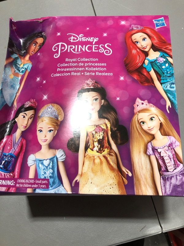 Photo 2 of Disney Princess Royal Collection, 12 Royal Shimmer Fashion Dolls with Skirts and Accessories, Toy for Girls 3 Years Old and Up (Amazon Exclusive)