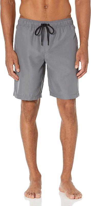 Photo 1 of Amazon Essentials Men's 9" Quick-Dry Swim Trunk LARGE