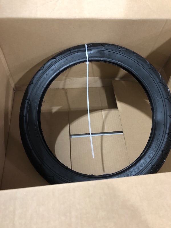 Photo 2 of 16'' x 1.75/2.15 Back Wheel Replacement Tire and Tube for BoB Revolution SE/Pro/Flex and Duallie - Made from BPA/Latex Free Premium Quality Butyl Rubber