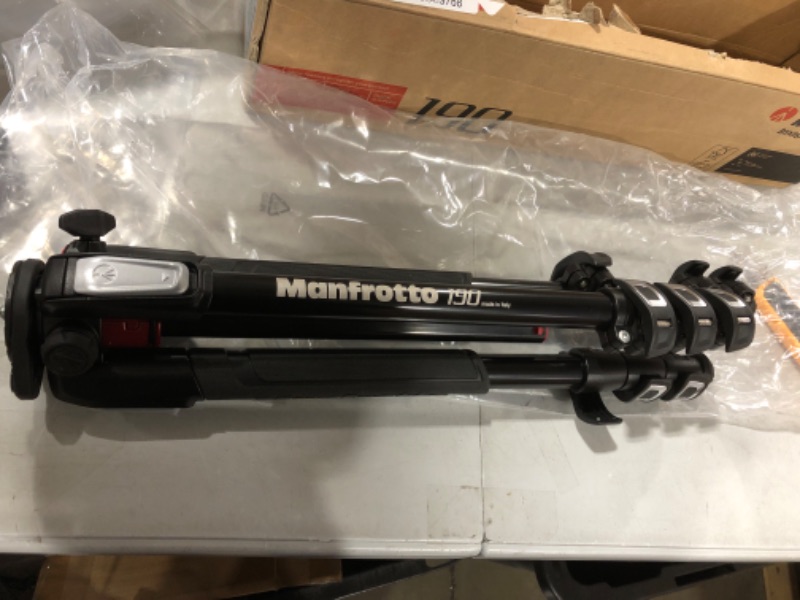 Photo 2 of Manfrotto MT190XPRO4 Aluminum 4-Section Tripod ,Black
