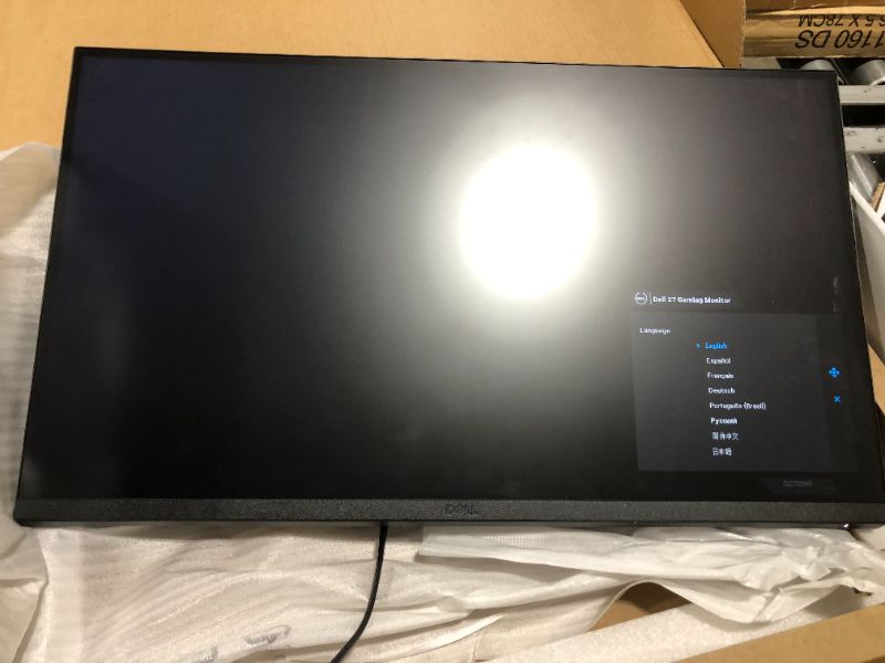 Photo 2 of Dell G2722HS IPS 27 Inch 165Hz Gaming Monitor - (FHD) Full HD 1920 x 1080p, LED LCD Display, AMD FreeSync Premium and NVIDIA G-Sync Compatible, HDMI, DisplayPort, Thin Bezel - Black 27 Inches G2722HS