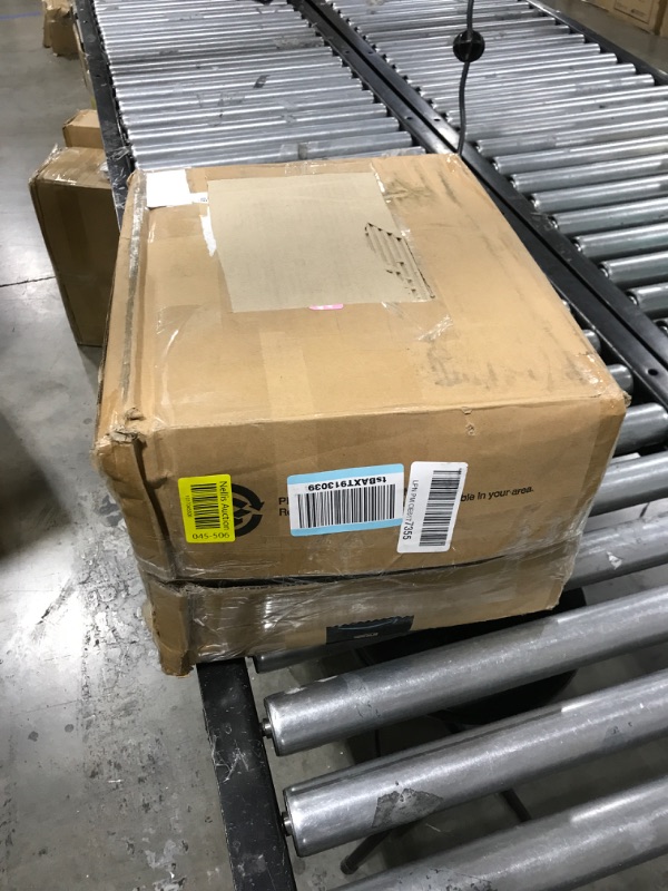 Photo 1 of Amazon Basics 8-Sheet Cross Cut Paper Shredder and Credit Card Shredder with 4.1 Gallon Bin
