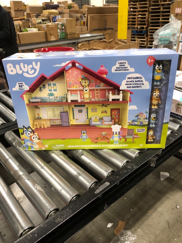 Photo 1 of Bluey Mega Bundle Home, BBQ Playset, and 4 Figures