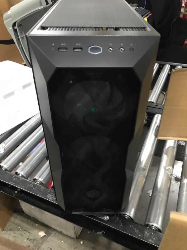 Photo 2 of Cooler Master MasterBox TD500 Mesh Airflow ATX Mid-Tower with Polygonal Mesh Front Panel, Crystalline Tempered Glass, E-ATX up to 10.5", Three 120mm ARGB Lighting Fans