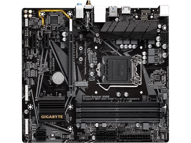 Photo 1 of B460M DS3H AC-Y1-R B460M 1200 Intel B460 SATA 6Gbs Micro ATX Intel Motherboard