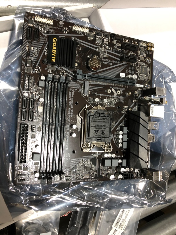 Photo 2 of B460M DS3H AC-Y1-R B460M 1200 Intel B460 SATA 6Gbs Micro ATX Intel Motherboard