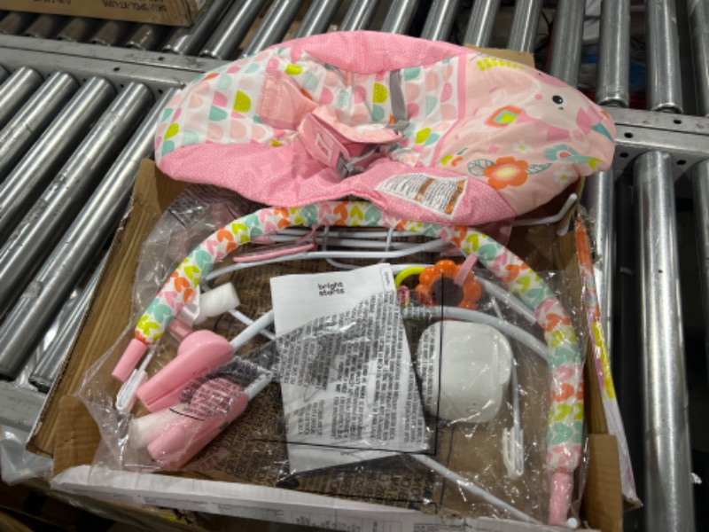 Photo 2 of Bright Starts Fanciful Fantasy Unicorn Vibrating Baby Bouncer
