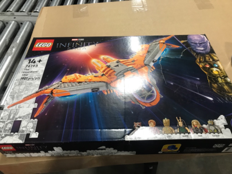 Photo 3 of LEGO Marvel Super Heroes The Guardians’ Ship 76193 Building Toy Set for Kids, Boys, and Girls Ages 14+ (1901 Pieces) Frustration-Free Packaging