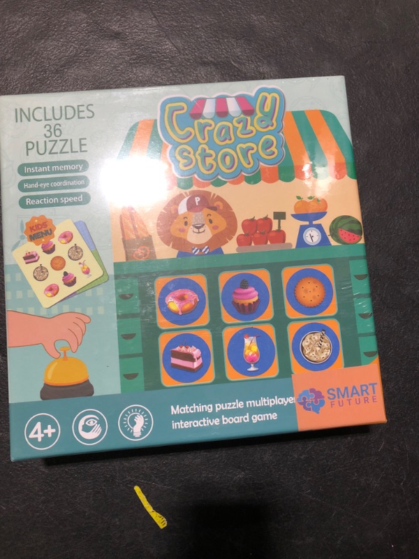 Photo 2 of BWMB Wooden Matching Chips Puzzle Game Suitable for Children and Adults, Analytical Educational Logical Training and Spatial Thinking Toy for Kids from Age 4+, Pattern Chips Puzzles Games
