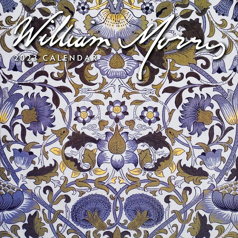 Photo 1 of 2023 William Morris Monthly Wall Calendar by Red Robin Calendars 12" x 12"
