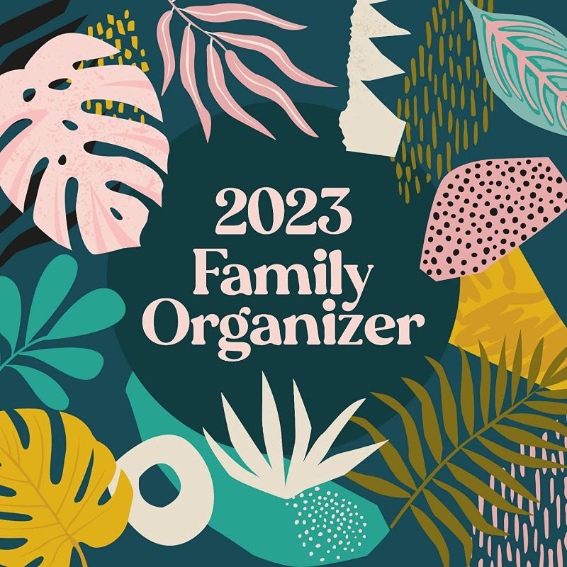 Photo 1 of 2023 Family Organiser Monthly Wall Calendar by Red Robin Calendars 12" x 12" 