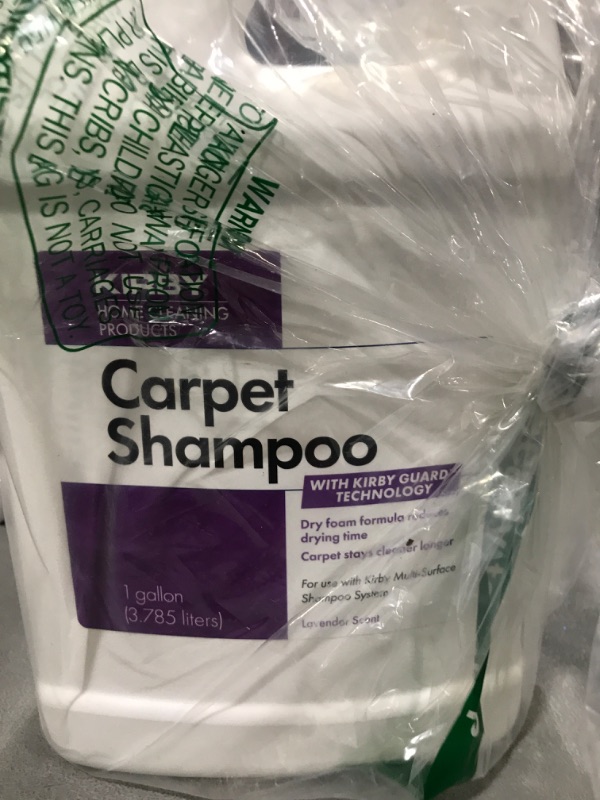 Photo 2 of 1 Gallon Genuine Kirby Allergen Shampoo. (Lavender Scent). Use with All Model Kirby Vacuum Cleaner Shampooer Systems.