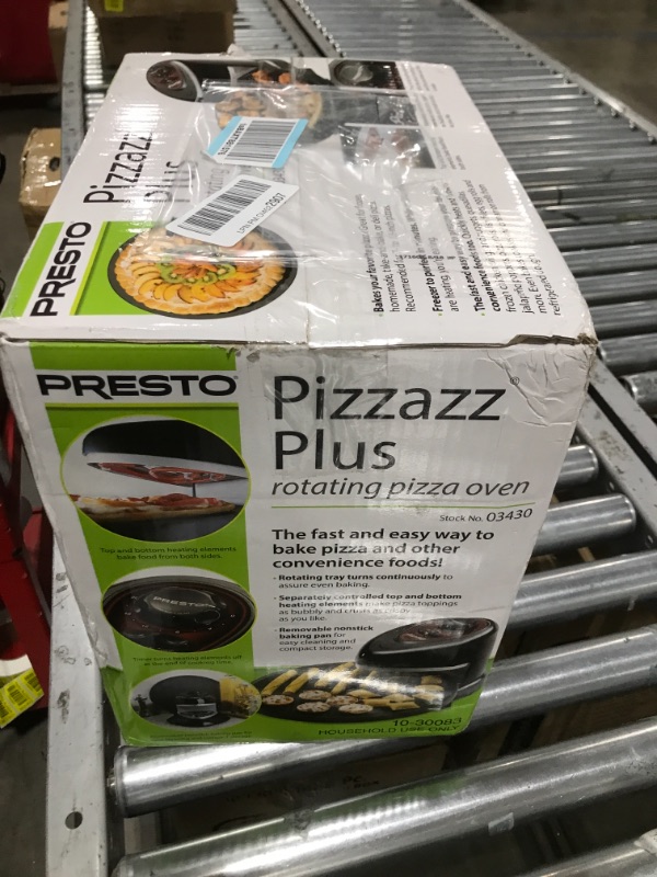 Photo 3 of 120 V Presto Pizzazz Plus Rotating Countertop Oven