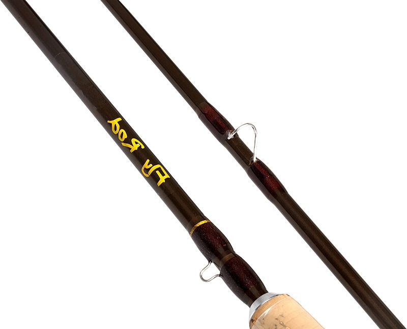 Photo 1 of 10' 4 Pieces Carbon Fly Fishing Rod Pole #3/4 3Meters Length Light Feel Medium-Fast Action