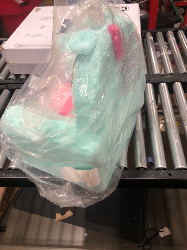 Photo 3 of Animal Adventure | Sweet Seats | Teal Unicorn | Soft Plush Children's Chair