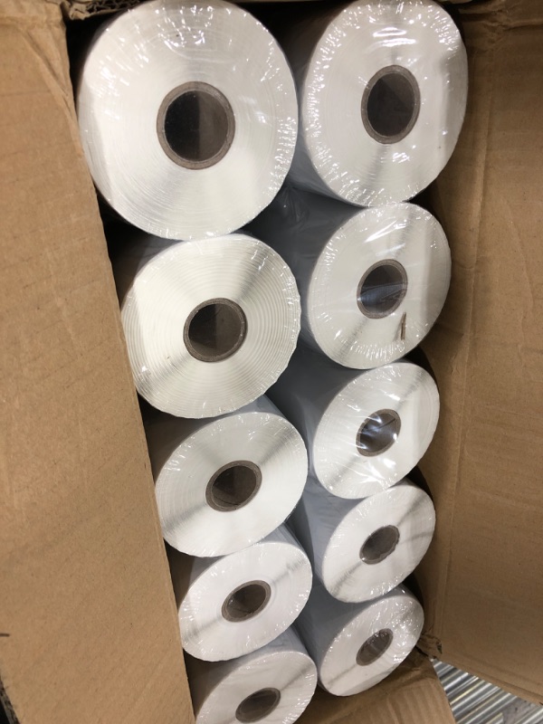 Photo 2 of NATURALABEL 5000pcs 4x6 inch Direct Thermal Shipping Labels (Compatible with Rollo and Zebra Thermal Printer)? Address Labels 250 Labels/Roll 1