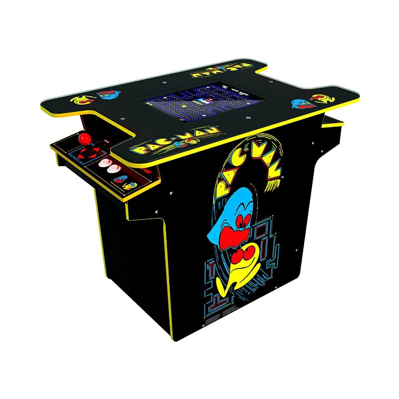 Photo 1 of Arcade 1Up Arcade1Up PAC-MAN Head-to-Head Arcade Table - Black Series Edition - Electronic Games;
