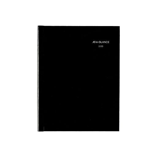 Photo 1 of At-a-GLANCE Contemporary 2023 Weekly Monthly Planner Black Large 8 14 X 11 -
