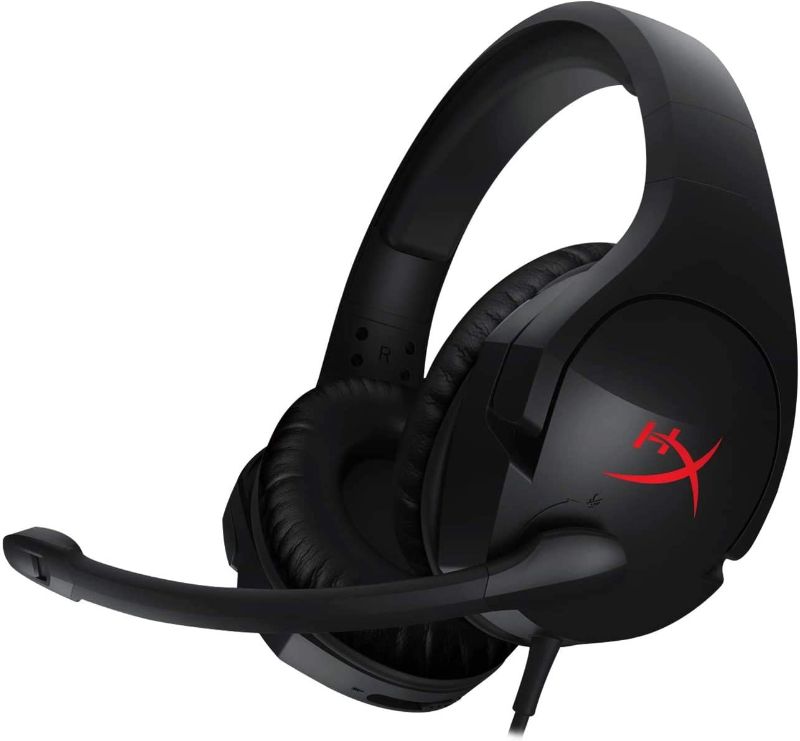 Photo 1 of HyperX Cloud Stinger – Gaming Headset, Lightweight, Comfortable Memory Foam, Swivel to Mute Noise-Cancellation Mic, Works on PC, PS4, PS5, Xbox One/Series X|S, Nintendo Switch and Mobile ,Black
