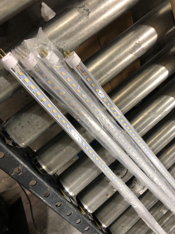 Photo 2 of 4 Pack of 4Ft 28W T5 LED Tube w Sun 6500K and Over 2.0 PPF/180 Lumen/W, Perfect Replace T5 F54W Directly Work w Previous Ballast to get System Upgrading and 50% EnergySaving and FastGrowing!