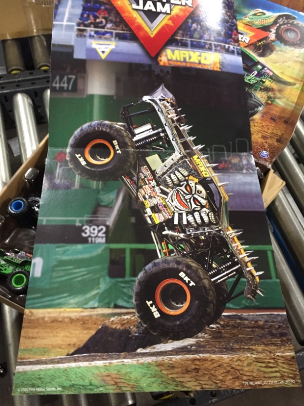 Photo 3 of Monster Jam, Official 12-Pack of 1:64 Scale Die-Cast Monster Trucks, Amazon Exclusive Collection 12pk