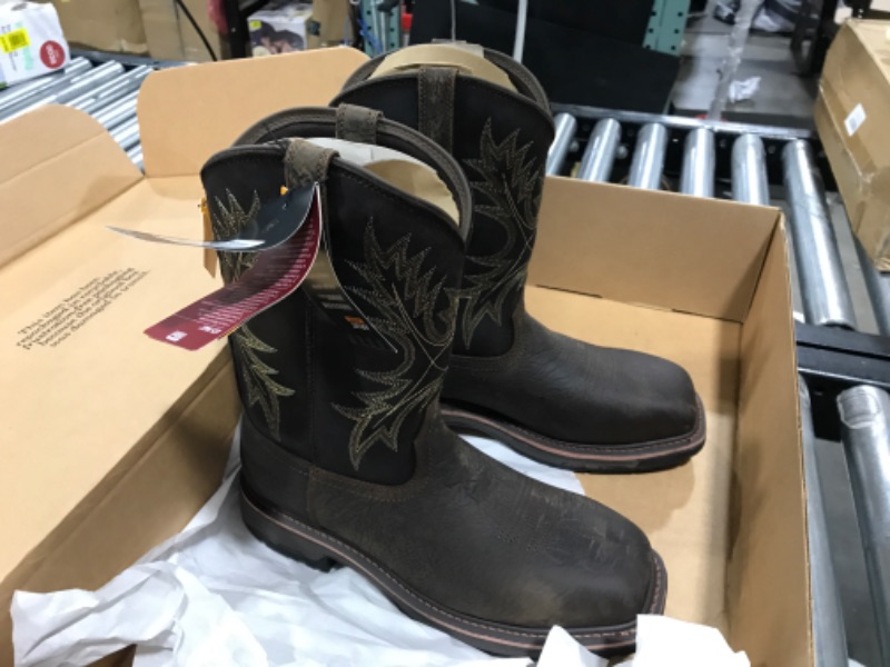 Photo 2 of Ariat WorkHog Waterproof Composite Toe Work Boots - Men's Safety Toe Western Boot - SIZE 9
