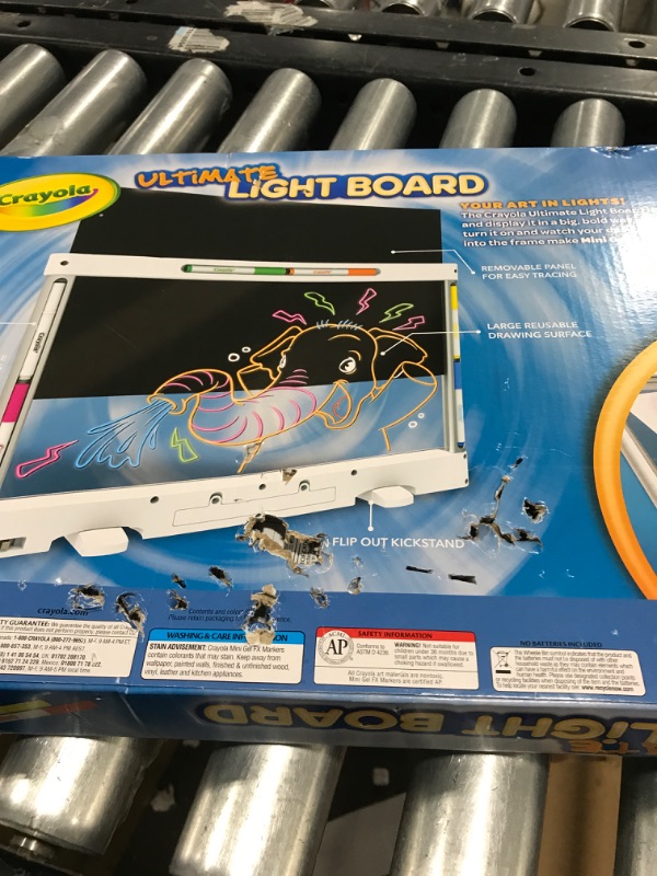 Photo 4 of Crayola Ultimate Light Board for Drawing & Coloring, Kids Light Up Toys and Gifts, Ages 6, 7, 8, 9 White White Dry Erase Board