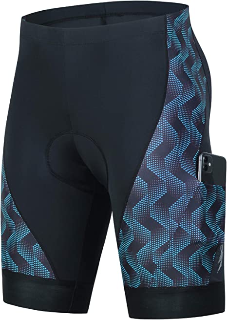 Photo 1 of Beroy Men's Comfortable Bicycle Cycling Pants, 3D Padded Bike Shorts, Size 4XL