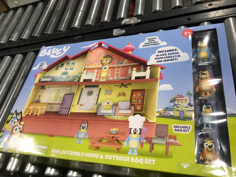 Photo 2 of Bluey Mega Bundle Home, BBQ Playset, and 4 Figures | Amazon Exclusive