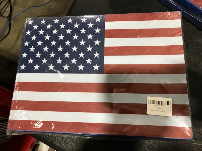 Photo 1 of 2 PACK OF PLASTIC DATA FOLDERS FLAG DESIGN