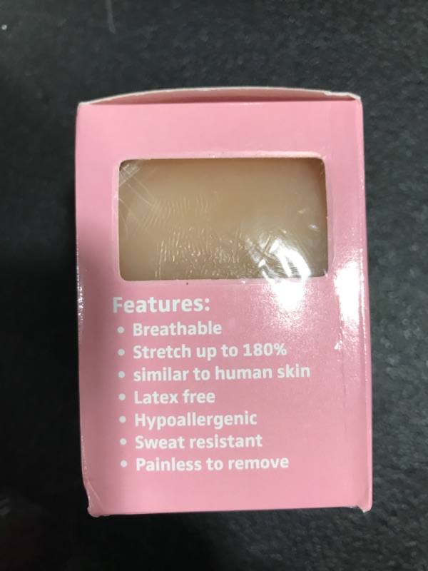 Photo 1 of Boob Tape, Breast Lift Tape Athletic Body Tape for Lift Support Boobytape Invisible Bra-Beige