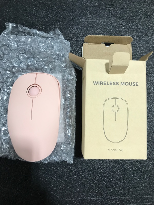 Photo 1 of WIRELESS MOUSE MODEL V8. PINK. 