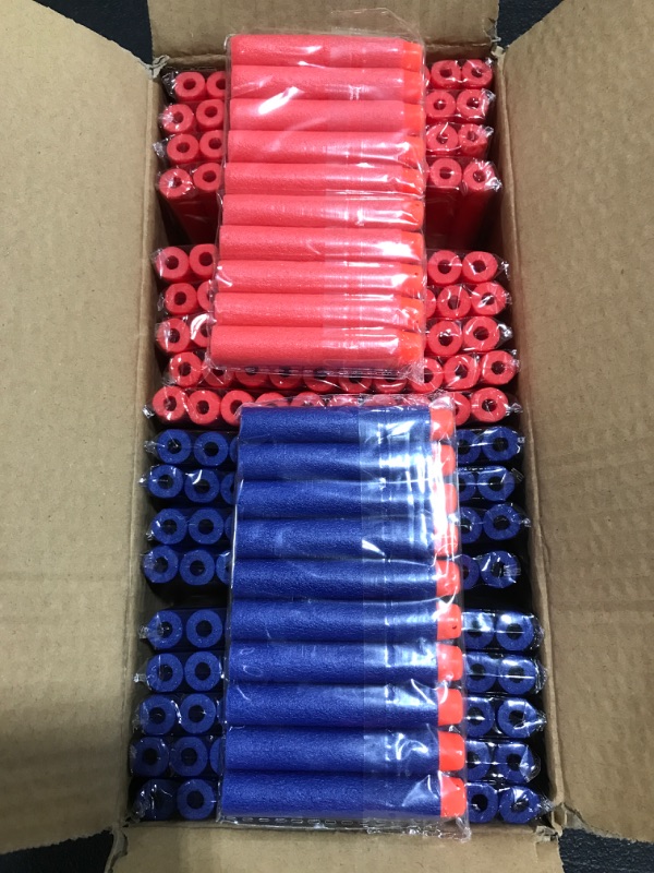 Photo 2 of 200 PCS REFILL DARTS COMPATIBLE WITH NERF GUN